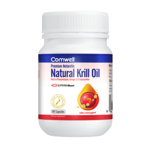 Comwell Natural SuperbaBoost Krill Oil 1000mg 60 Capsules